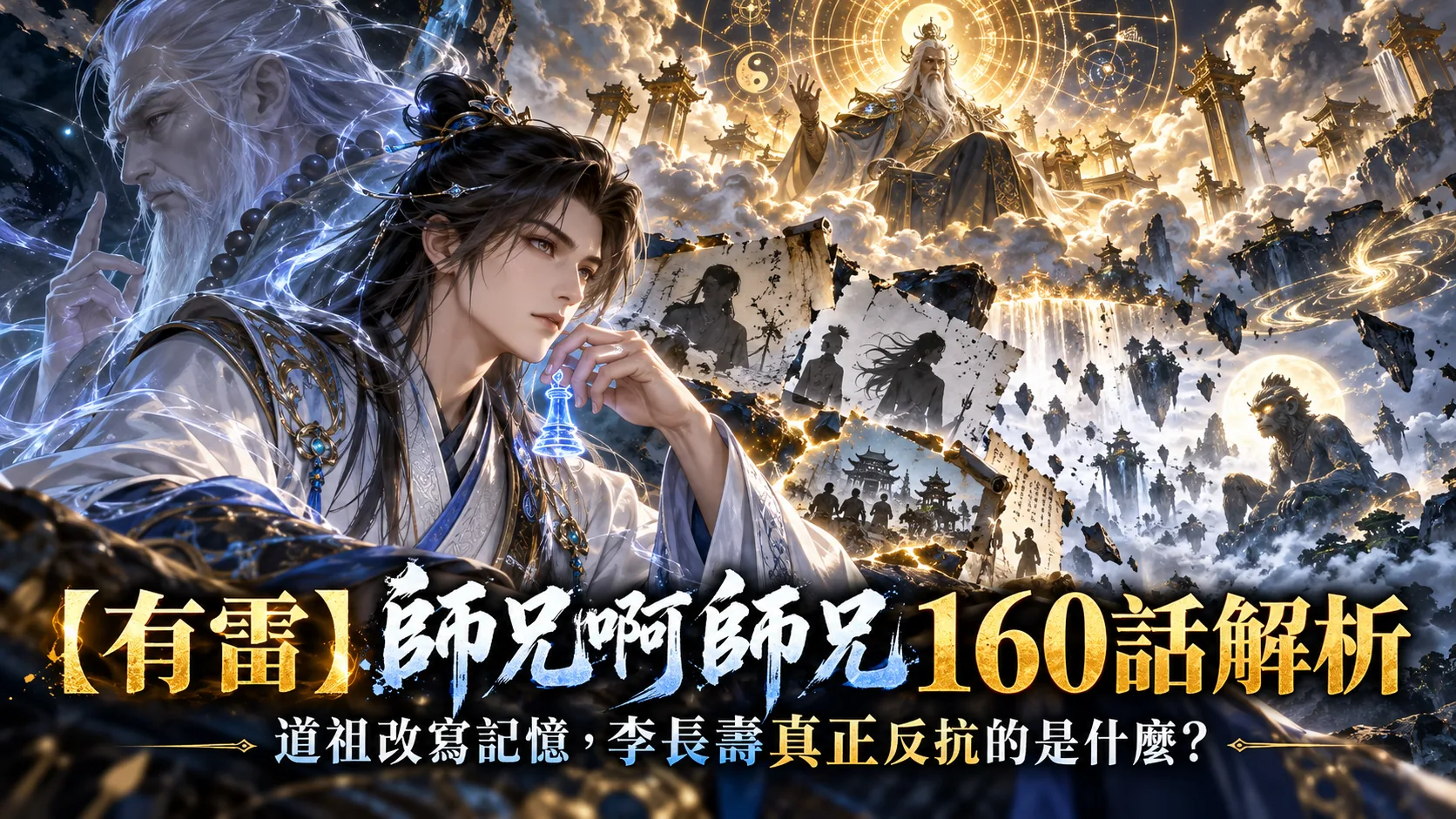 【有雷】《師兄啊師兄》第160集討論：當道…能修改眾生記憶，李長壽真正反抗的是什麼？