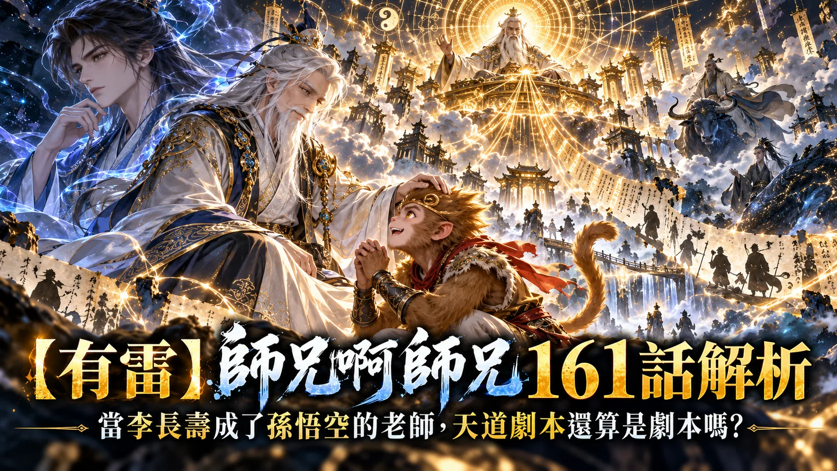 (有雷)《師兄啊師兄》第161集討論：當…成了孫悟空的老師，天道劇本還算是劇本嗎？
